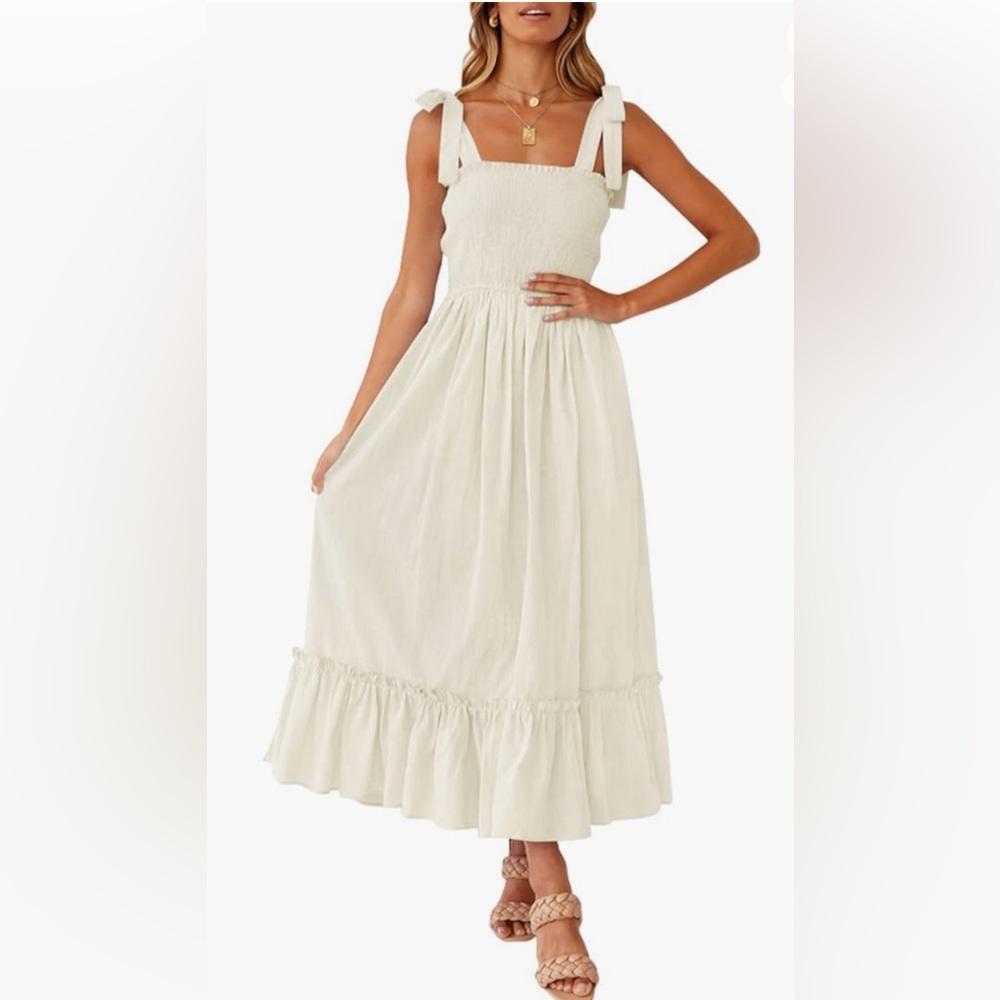 Maxi Dress- Beige